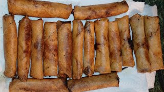 Making Shanghai Eggrolls!/Imelda Ingram USA 