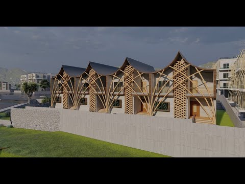 Walk through OF Housing at  AIZWAL , MIZORAM | Cinematic Animation |