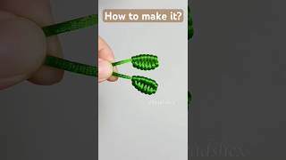 How to make it?#shorts #shortsfeed #diy #craft #diycrafts #handmade #howto #fashion #knot