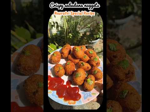 🌸Day 1–Crispy Sabudana Recipe🌸 Day 1/9 Navratri Recipe Challenge 🌸 #HealthySnacks #HomemadeSnacks