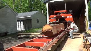 How to get nice 2x4 lumber with the Woodmizer LT15.