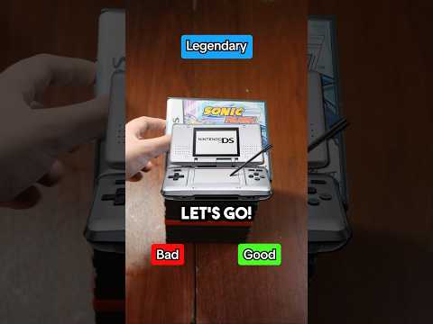 Good, Bad, LEGENDARY - Nintendo DS Games (Part 1) 🎮🕹 #shorts