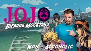 JoJo's Bizarre Mocktails | Part 5 Golden Wind Non-Alcoholic Drink Compilation | SinCityBartender