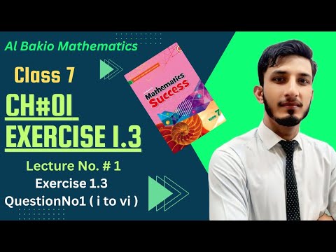 Albakio class 7 Ex. 1.3 Que .1 ( i to vi ) chp.1