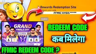 FFMIC CS MODE GRAND FINALS REDEEM CODE ? || REDEEM CODE FREE FIRE || REDEEM CODE MILEGA YA NAHI