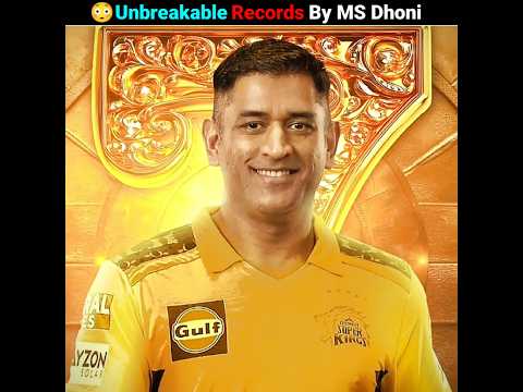 Top 3 Unbreakable Records By MSD..!! 😦