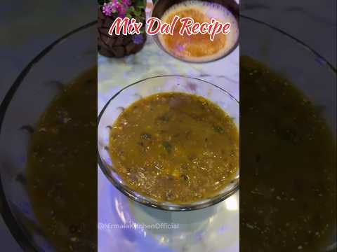 Healthy Mix Dal Recipe | Protein Rich Tadka Dal | Easy Mix Dal Recipe #shorts
