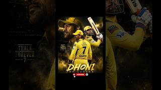 Dhoni The Legend 🐐 Thala Forever 💛 Goosebumps Edit #shorts #cricket
