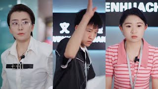 销冠仗着业绩好撞了同事也不道歉，没想到同事是女总裁，一句话就收拾了他！【左奇】