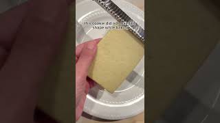 Fixing a sugar cookie fail! #bakingtutorial #sugarcookies #bakinghack #cookietutorial