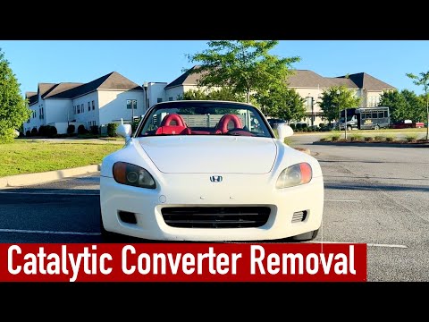 Honda S2000 Catalytic Converter Removal
