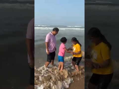 #Sea#beach#masti#kids