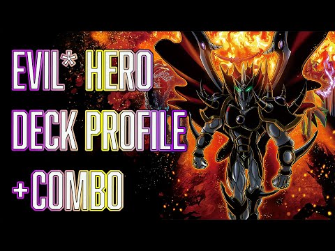 YUGIOH Evil* Hero Deck Profile & Combo POST SUPREME