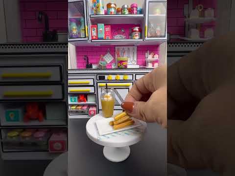 Let's Make Churros! Tiny treats, big fun! Cafe Series 2  #miniverse #mga #miniatures #makeitmini