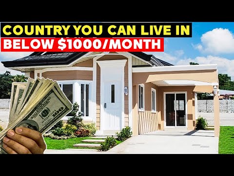 Cheapest Countries to live on $1000/month