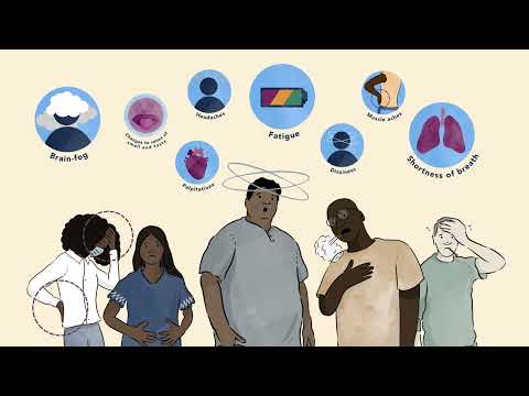 Long Covid animation for patients (with subtitles) - Arabic