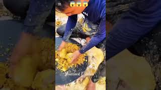 #gold #mining #goldbusiness #mineralindustry #goldindustry #nature #love #goldmining 😱😱😱😱😱