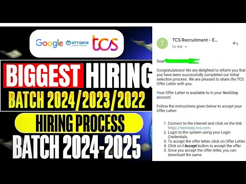 Google Biggest Hiring 2025/2024/2023 | Tcs Biggest Hiring | BE/Btech/Any Graduate