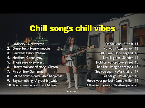 Chill Songs Chill Vibes 2025 💞🎵|| Top 20 Acoustic Guitar Songs 2025 | Viral Chill Songs Playlist
