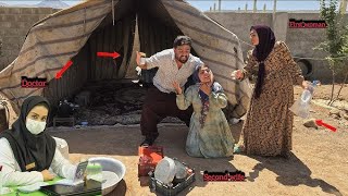 Nomadic Family Tragedy: Second Wife in Critical Danger as the Doctor Arrives
