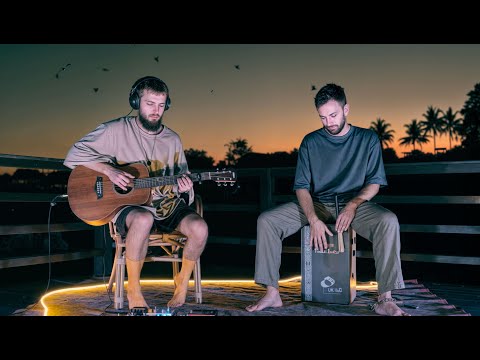 Music for Inspiration & Meditation | Acoustic Guitar & Cajon | Flow Improvisation on High Vibrations