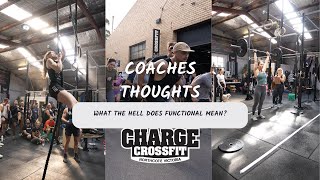 Functional Movements - Coaches Thoughts