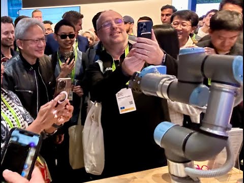 Artly At NVIDIA GTC 2024 #coffee #latteart #gtc #ai #robot