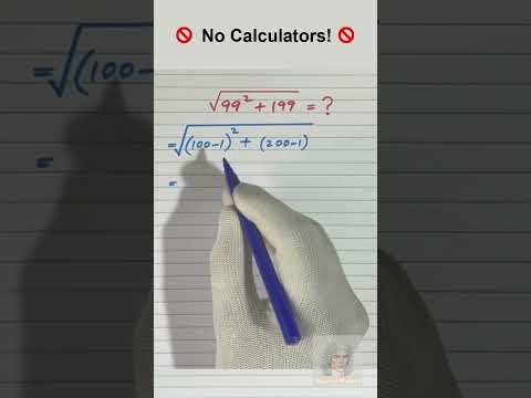 Smart way to find square root | Math tricks  #math #maths #mathproblems