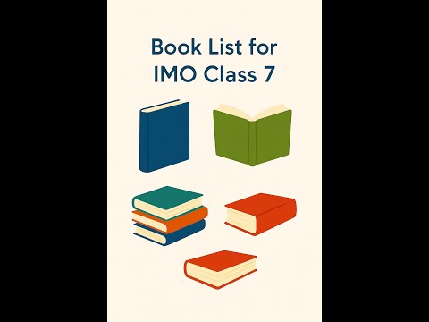 Best Books for SOF IMO Class 7 | Olympiad Preparation Guide | #SOFIMOClass7#Class7BookList #viral