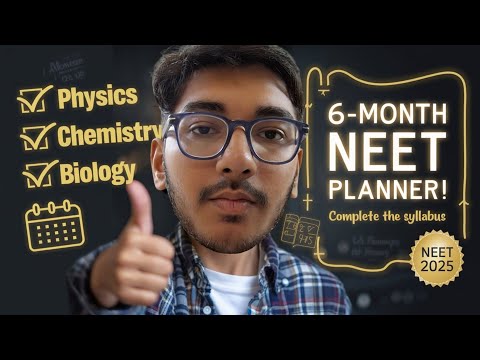 MONTH-WISE PLANNER FOR NEET 2025 🔥✨️| "PERSONAL" EXPERIENCE INCLUDED ☠️ |#trending #motivation #neet