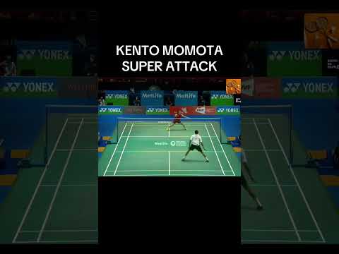 KENTO MOMOTA : ATTACK TILL THE END #badminton 