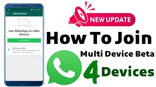 WhatsApp Multi Device Biggest Update 2021 | WhatsApp New Update Multi Device | Multi Device Beta
