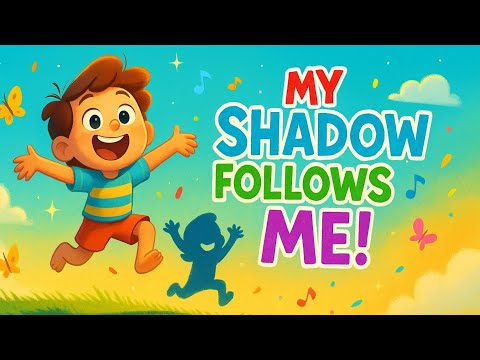 My Shadow Follows Me | #nurseryrhymes | #childrenssong | #kidssong | #kindergarten