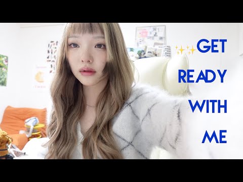 【grwm】クリスマスデート予行練習するか。