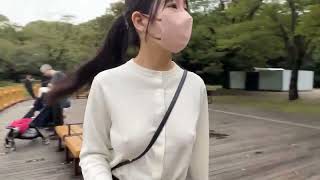 【ノーブラ散歩】初めて代々木公園に行ってみた結果 【ち○びぽっち】