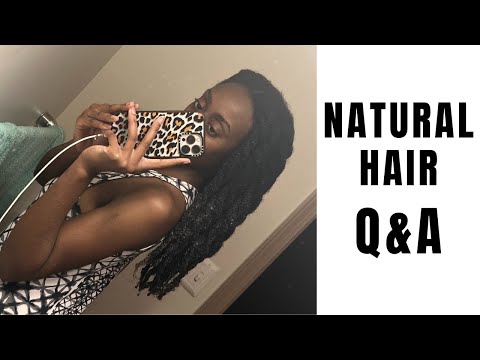 Long/Healthy Natural Hair Q&A + Get to Know Me