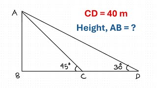 Math Olympiad Question for Solving Trigonometry Word Problem. Learn Trigonometry Problem Solving.