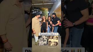 Dharmendra's kids at the Screening of Gadar 2