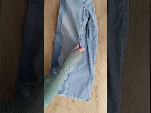 ASMR DIY bag process ❤️ Upcycling jeans ❤️ #asmr #sewingtutorial #diy