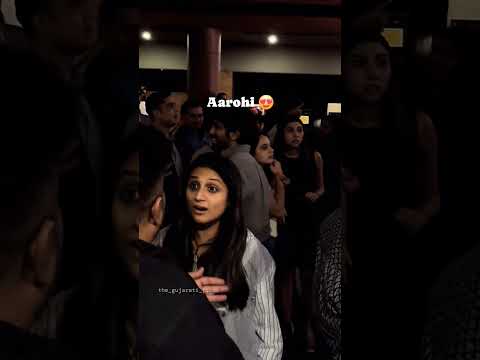 😍🌟#Aarohi at screening of film #Jagat #aarohipatel #GujaratiCinema #TheGujaratiFilms #TGF