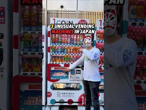 I FOUND UNUSUAL vending machines in Japan!