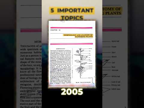 NEET 2025 : 5 Topics that will come from Old NCERT 2005 Edition! 🤯😱 #neet2025 #medicalentranceexam