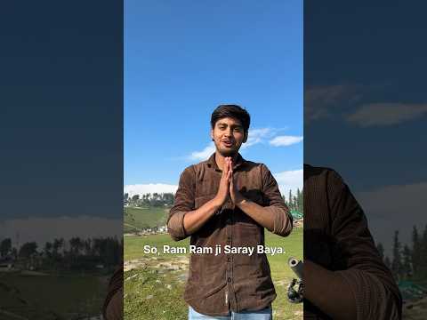 Din 6 /35 days Travel Challenge || Ram Ram Ji 🚩| Kashmir Gulmarg #jaishreeram #kashmir #ganpati #yt