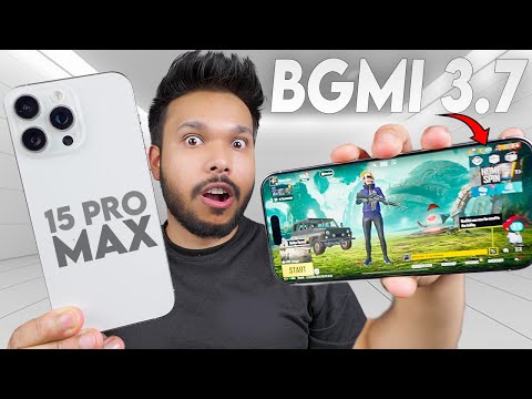 iPhone 15 Pro Max BGMI 3.7 120 FPS Test