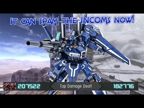 GBO2 Gundam Mk-V (Post-Buff): It can spam the INCOMs now!