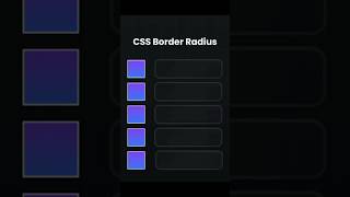 CSS Border Radius #css #csstutorial #codingforbeginners #coding