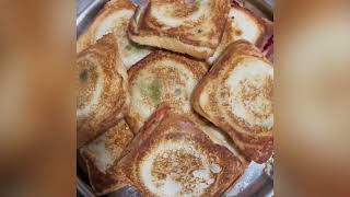 bombay style vegetable sandwich #vegetables #sandwich #sandwichrecipe #homerestaurant  #toaster #1m