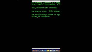 How to scan pc or laptop using command prompt | cmd #shorts #howto #cmd