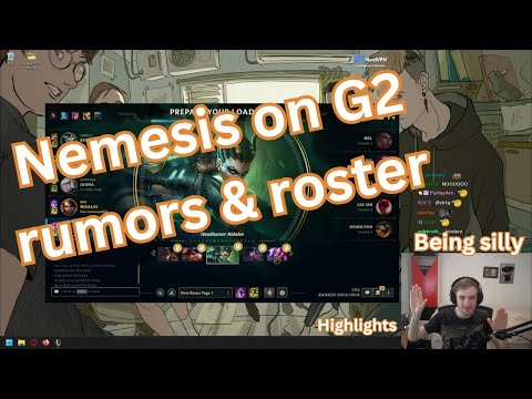 Nemesis Thoughts on G2 Rumors | Silly Moments | Highlights ✨