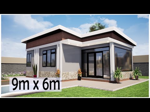 Small House Design (9 x 6 meters)
